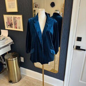 Velvet Blazer
